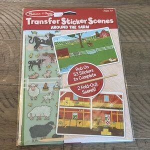 Melissa and Doug transfer stickers